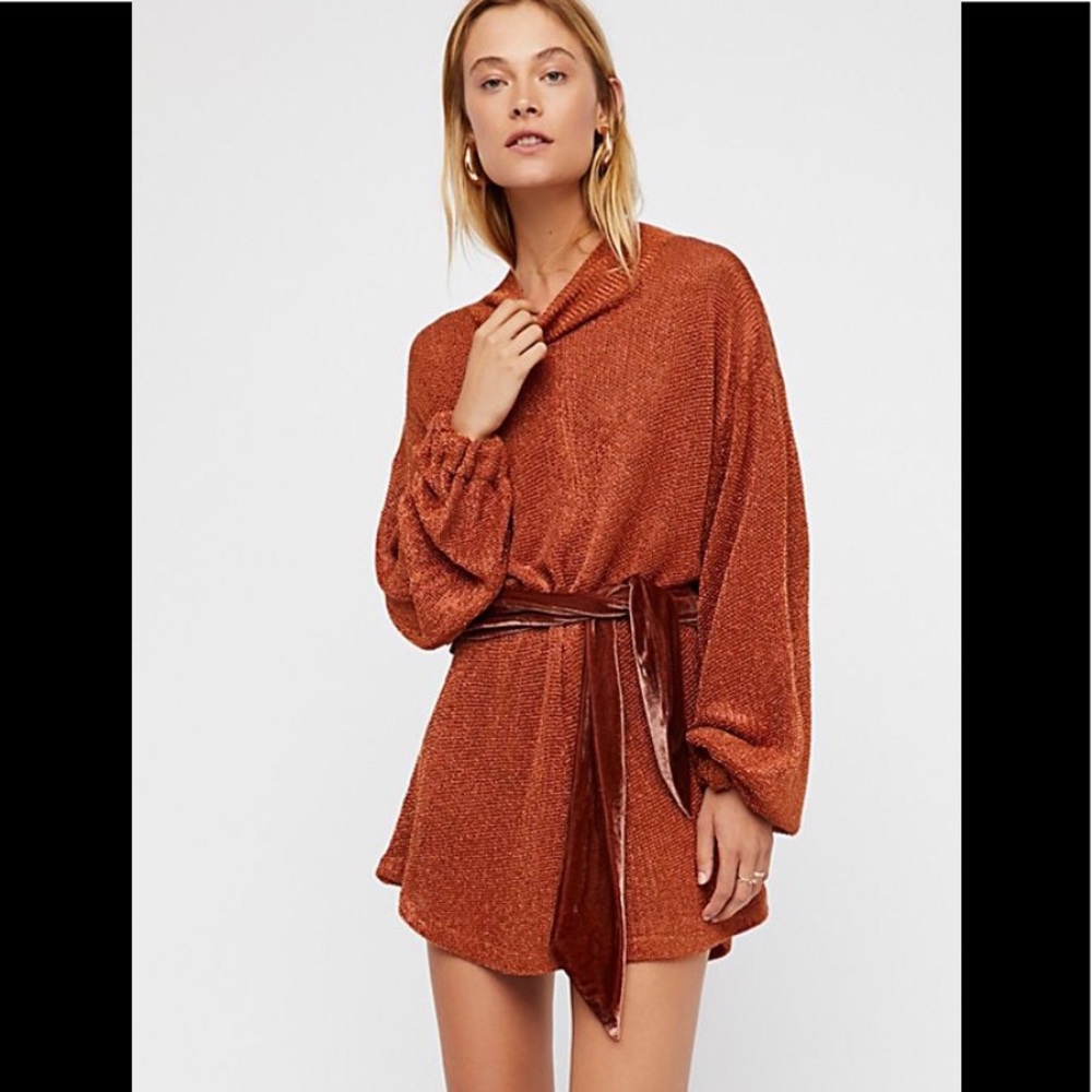Free People Fete sweater dress NWT